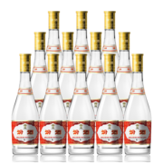 汾酒 杏花村酒 黄盖玻汾系列口粮酒 清香型白酒 黄盖玻汾 53度 475ml×12瓶