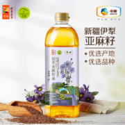 中粮初萃 一级初油物理冷榨亚麻籽油 1L