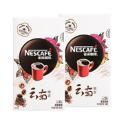 【旗舰店】雀巢云南限定速溶美式0糖轻卡中度烘焙黑咖啡粉30条*2