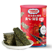 小火车Thomas托马斯 海苔夹心脆 宝宝零食儿童休闲即食紫菜 炒米味40g
