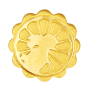 中国黄金（CHINA GOLD）足金999.9实心黄金送长辈送礼收藏保值金豆十二生肖兔七夕礼物 约1g
