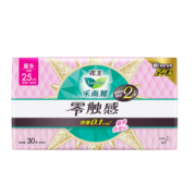 乐而雅（laurier）零触感超丝薄25cm日用卫生巾 30片 加速瞬吸2片量