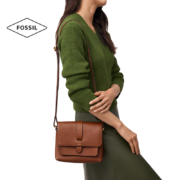 Fossil 化石 Kinley 女牛皮斜挎包  ZB7878200
