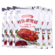 利民 甜面酱家用炸酱面酱150g*5袋拌面调味酱料烤鸭酱葱伴侣风味酱