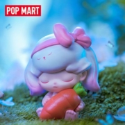 DIMOO森林之夜盲盒正版泡泡玛特向日葵睡眠兔浣熊标桩整盒白菜价