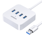 UGREEN 绿联 USB3.0分线器 延长线0.5米 30201