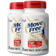 MoveFree益节骨胶原蛋白关节维骨力氨糖软骨素黄金搭配白瓶*2