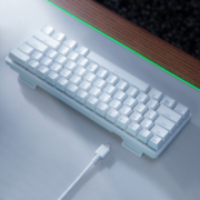 雷蛇 Razer 猎魂光蛛迷你版 水银 便携 电竞 游戏机械键盘 段落光轴