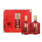 京东百亿补贴：泸州福 福运双禧 500ml*2瓶 礼盒装