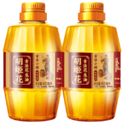 京喜特价、需抱券：胡姬花古法花生油物理压榨一级花生油【古法小榨】400ml*2