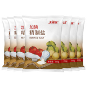 13日0点、有券的上：美康达 加碘精制盐 350g*7袋