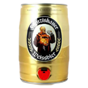 临期品：Franziskaner 范佳乐 小麦白精酿啤酒 5L