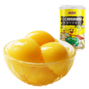 林家铺子 糖水黄桃水果罐头 425g*4罐 整箱