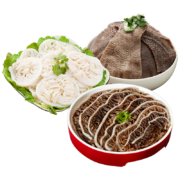 京东百亿补贴：潮夫道X亲热 非碱发 黑毛肚白千层黑千层1500g 液氮锁鲜