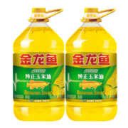 京东百亿补贴：金龙鱼 纯正玉米油 4L*2桶