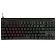 樱桃（CHERRY）MX8.0 机械键盘 游戏键盘 87键盘TKL 旗舰款有线键盘 电脑键盘 合金外壳RGB混光键盘 黑色红轴