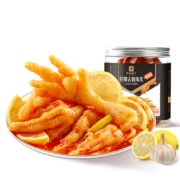 良品铺子无骨鸡爪蒜香柠檬【现做现发】柠檬去骨凤爪500g*2