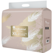 bebetour羽毛系列纸尿裤 XL32片（12-17kg）婴儿尿不湿超薄干爽透气