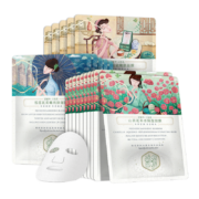 三生花百雀羚 面膜 补水亮肤面膜20片*4件