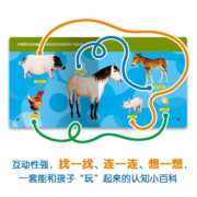 美国国家地理幼儿认知小百科 儿童书籍 科普大百科全书幼儿中文版宝宝2-4-6岁早教书语言启蒙思维训练认知书 幼儿园动物小百科绘本