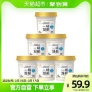 新希望 一桶凝酪340g*6桶低温酸奶原味老酸奶代餐早餐