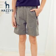 HAZZYS 哈吉斯 男童针织五分裤