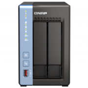 20点开始、PLUS会员：QNAP 威联通 TS-264C 双盘位 NAS存储 8GB