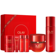 玉兰油（OLAY）超红瓶水霜护肤品套装礼盒（面霜+精华水）母亲节礼物送妈妈