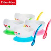 Fisher-Price 婴儿硅胶吸盘碗+感温勺
