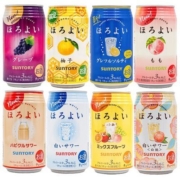 临期日本进口三得利和乐怡配置水果味预调酒女士饮品350ml罐装