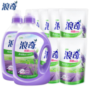 浪奇持久留香洗衣液除螨除菌衣物薰衣草留香倍柔去异味家庭装14斤