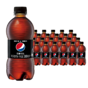 京喜特价：百事可乐无糖百事300mL*24瓶整箱.汽水饮品整箱.