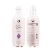 喜茶（HEYTEA）无糖气泡水0糖0脂0卡多口味饮料整箱 巨峰葡萄味500ml*15瓶