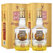 全兴晶彩 金 52度 浓香型白酒 500mL 纯粮酿造粮食酒 聚会送礼口粮酒 500mL*2瓶 送礼袋