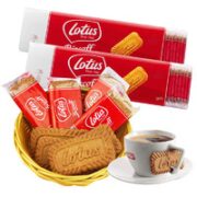 Lotus 和情 缤咖时焦糖饼干 夹心饼干巧克力味 150g*1袋