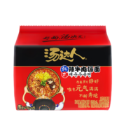 统一 汤达人 韩式辣牛肉汤面 125克*5包 5合一 煮食风味更佳