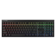 樱桃（CHERRY）MX2.0S 机械键盘 游戏键盘 办公键盘 电脑键盘 RGB混光键盘 有线键盘 樱桃无钢结构 黑色茶轴