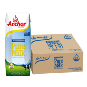 概率券:安佳（Anchor）新西兰原装进口 全脂纯牛奶 3.6g蛋白质 250ml*24盒