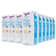 纽仕兰4.0g蛋白质高钙礼盒低脂纯牛奶250ml*24 年货送礼佳选 原装进口