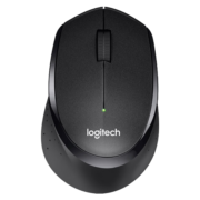 【年度战略单品】罗技（Logitech） M330无线静音鼠标 静谧黑