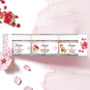 Dove 多芬 风味冰淇淋身体磨砂膏50g*3罐 赠沐浴露50g