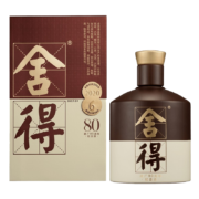 PLUS会员：舍得 品味舍得 建厂80周年纪念款 52%vol 浓香型白酒 500ml 单瓶装