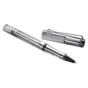 凌美(LAMY)宝珠笔签字笔 Vista自信系列透明特别版 ABS材质 蓝色笔芯圆珠笔 德国进口 0.7mm送礼礼物