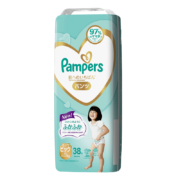 需PLUS会员全品券：Pampers 帮宝适 一级帮 婴儿拉拉裤 XL38片 *3件