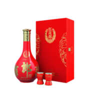 郎酒 红花郎十五礼盒 53度酱香型白酒 500ml单支礼盒装