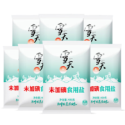 雪天（xuetian）未加碘食用盐400g*7包