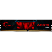 芝奇（G.SKILL）16GB DDR4 2400频率 台式机内存条 Aegis/黑红色