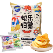 PLUS会员：可比克 纯切薯片组合装 30g*8包*5件
