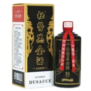 杜酱 贵州杜酱黑金酒 53度500ml 贵州茅台镇香柔酱香型白酒 粮食酒 新包装53度整箱6瓶