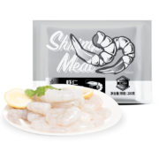 沃成极鲜 国产生冻青虾仁 净重200g*4袋